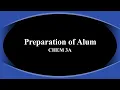 Download Lagu Preparation of Alum