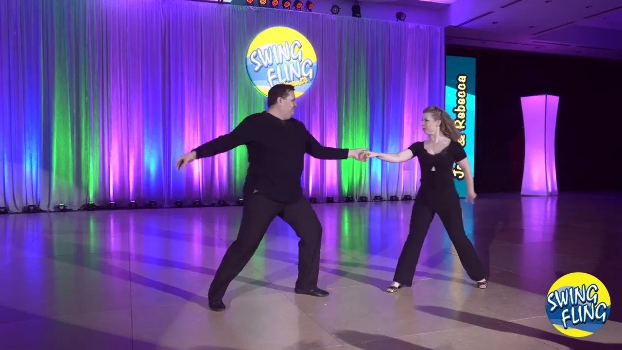 2025 Swing Fling Rising Star Jeffrey Bragg & Rebecca Menon   4K