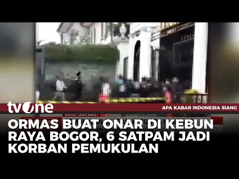 6 Satpam Kebun Raya Bogor Dikeroyok Anggota Ormas
