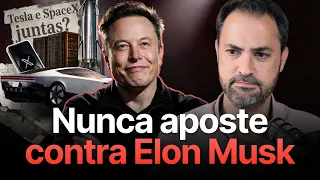 A aposta de US$ 3,6 trilhões para unir Tesla e SpaceX