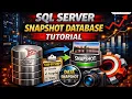 How to create database snapshot in SQL Server step by step What is snapshot database in SQL Server