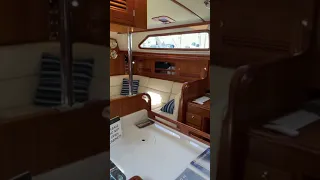 Classically Designed Modern Monohull Sailboat [ #shorts ]