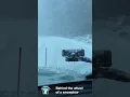 Behind the Wheel During Snoqualmie s Wet Heavy March Snowstorm