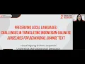 Challenges in Translating Indonesian-Balinese Guidelines for Behavioral Change Text