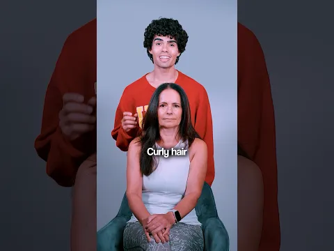 Turning my Moms Straight Hair Curly 👩🏻➡️👩🏻‍🦱