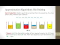 Bin Packing Algorithms
