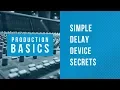 Ableton Live Production Basics 08 Simple Delay Pitch Riser FX Tutorial