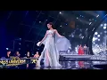 Miss Universo 2021 Nadia Ferreira en traje de gala