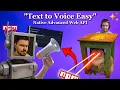 How to add voice effect Make the Browser Talk with SpeechSynthesis Web Native