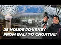 Lagu Perjalanan 28 Jam Dari Bali Ke Kroasia | Gimana rasanya?!