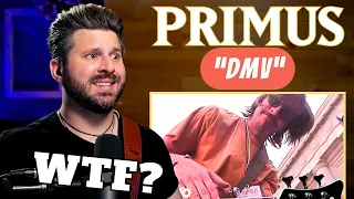 Bass Teacher REACTS to PRIMUS - DMV