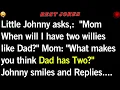 Little Johnny Funny Jokes Classic Clean Humor for Seniors Family Laughs