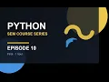 Title Python Series SEM Course - Episode 10 Final