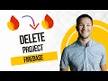 How To Delete Firebase Project Best Method