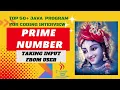 Java Program To Find Prime Number Between 1 and N Top 50 Java Programs For Coding Interview
