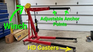 3-Ton Engine Hoist With Upgrades Building Using Full Review