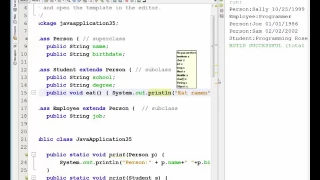 CIT2613 - Java Inheritance Lecture 2 abstract classes