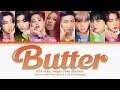 Download Lagu BTS (방탄소년단) — Butter (feat. Megan Thee Stallion) (Color Coded Eng Lyrics)