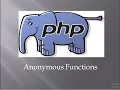 Epi-12 Anonymous Function PHP in Tamil