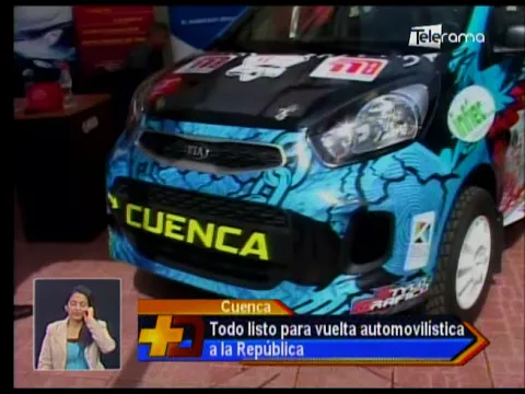 Todo listo para vuelta automovilística a la república