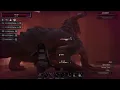 Conan Exiles Fighting The Red Mother Dragon