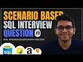 Scenario Based Interview Question TRICKY SQL Interview Challenge With USE CASE
