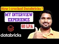 How I Cracked Databricks Interview My Interview Experience For Data Engineer