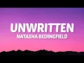 Download Lagu Natasha Bedingfield - Unwritten (Lyrics) Feel the rain on your skin