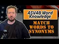 ASVAB Word Knowledge Identify Words Using their Synonyms