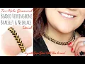 Download Lagu 2-Hole Diamond Bead Herringbone Bracelet, Necklace Tutorial