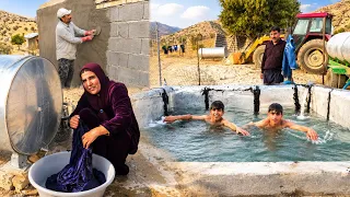 The Mountain Pool Is Filled to the Brim A Rare Day for the Children