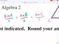 Kuta Tutorial the law of sines