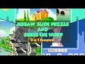 Jigsaw Slide Puzzle and Guess The picture Construct 3