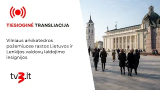 Tiesiogiai: Vilniaus arkikatedros požemiuose rastos Lietuvos, Lenkijos valdovų laidojimo insignijos
