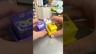 Super Cute diy Paper button
