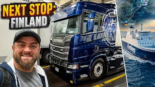 Taking My Scania Across the Baltic Sea to Finland!