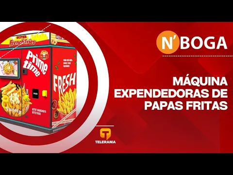 Máquina expendedoras de papas fritas