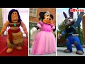 Meeting Every Disney Character I ROBLOX Disneyland Wales I Rebeccas Creations