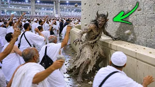 شاهد معجزة كبيرة ظهرت عند جمرة العقبة في الحج! مشهد أرعب آلاف الحجاج قرب الحرم المكي لأول مرة 😱