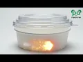 P10108 White Round Bowls 500ml