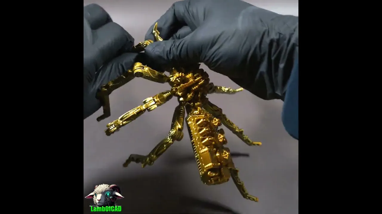 Steampunk Spider video thumbnail