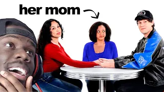 He Blind Dates Girls WITH Their MOMS