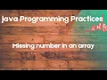 Missing Number in an Array explained in Tamil