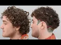 Curly Hair Low Taper Haircut EASY TUTORIAL