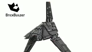 Lego Star Wars 75156 Krennic's Imperial Shuttle - Lego Speed Build