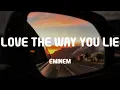 Download Lagu Eminem - Love The Way You Lie (Lyrics)