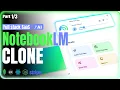 FullStack SaaS AI NotebookLM Clone MERN Stack React Node ShadCN MongoDB LangChain Tutorial