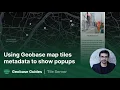 How to create map popups using maplibre and geobase vector tiles