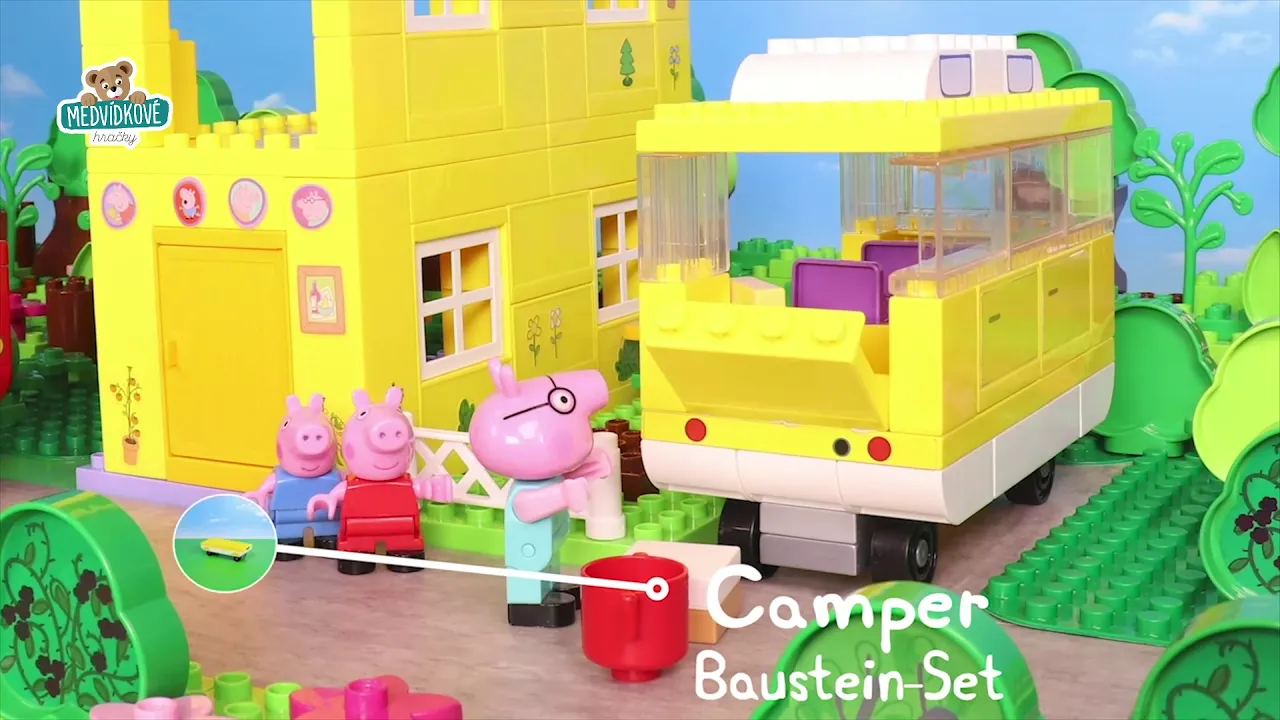 Stavebnice BIG-Bloxx jako lego - Stavebnice Peppa Pig na hřišti Bloxx BIG - 4