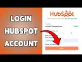 How To Login HubSpot Account Sign In To HubSpot 2025